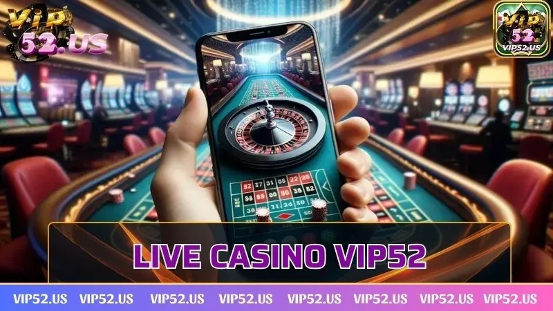 Live casino Vip52 – Sòng bài cá cược trực tuyến đẳng cấp 