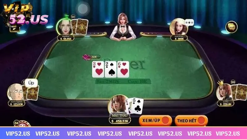 Poker Vip52 tăng kỹ năng cho thành viên khi thử sức Poker Vip52 tăng kỹ năng cho thành viên khi thử sức