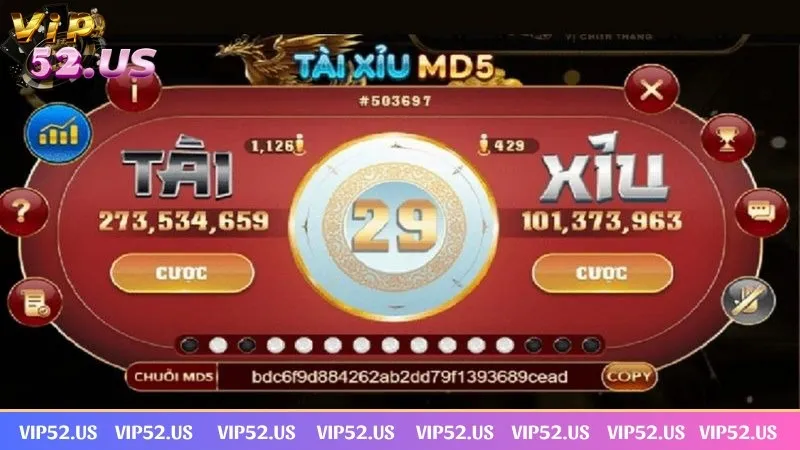 Tài xỉu MD5 Vip52 là một siêu phẩm có 1-0-2 Tài xỉu MD5 Vip52 là một siêu phẩm có 1-0-2